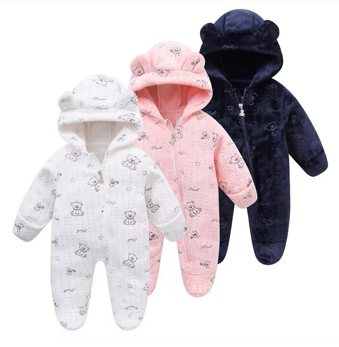 Baby winter romper